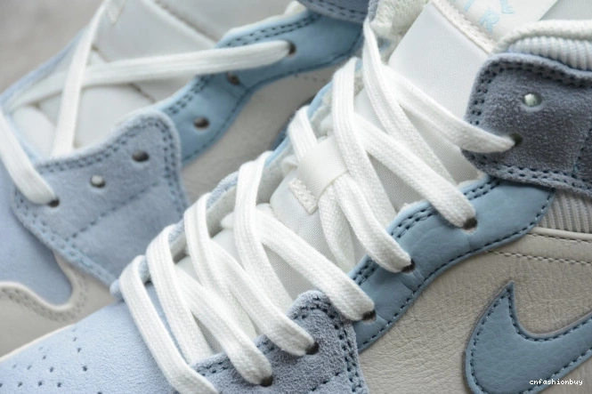 DA4666-100 Jordan Mid Air 1 Blue Mixed Textures 1026